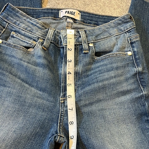 PAIGE Hoxton Crop in Madera, Size 25. - Picture 8 of 12
